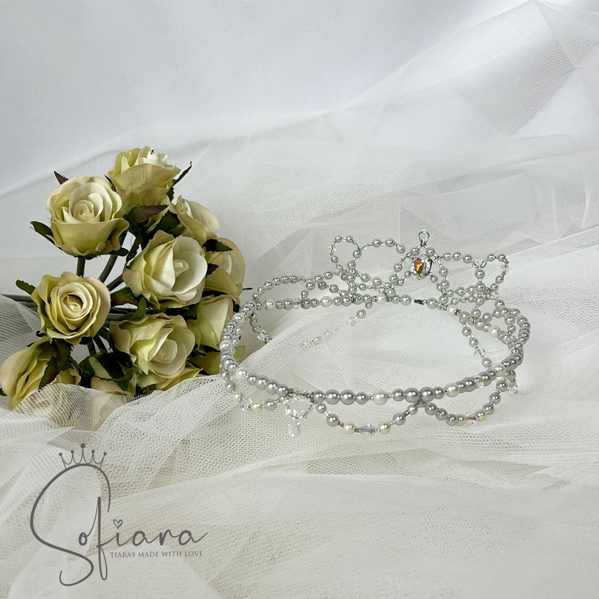 Silver Circle Tiara