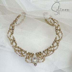 Heart motif tiara