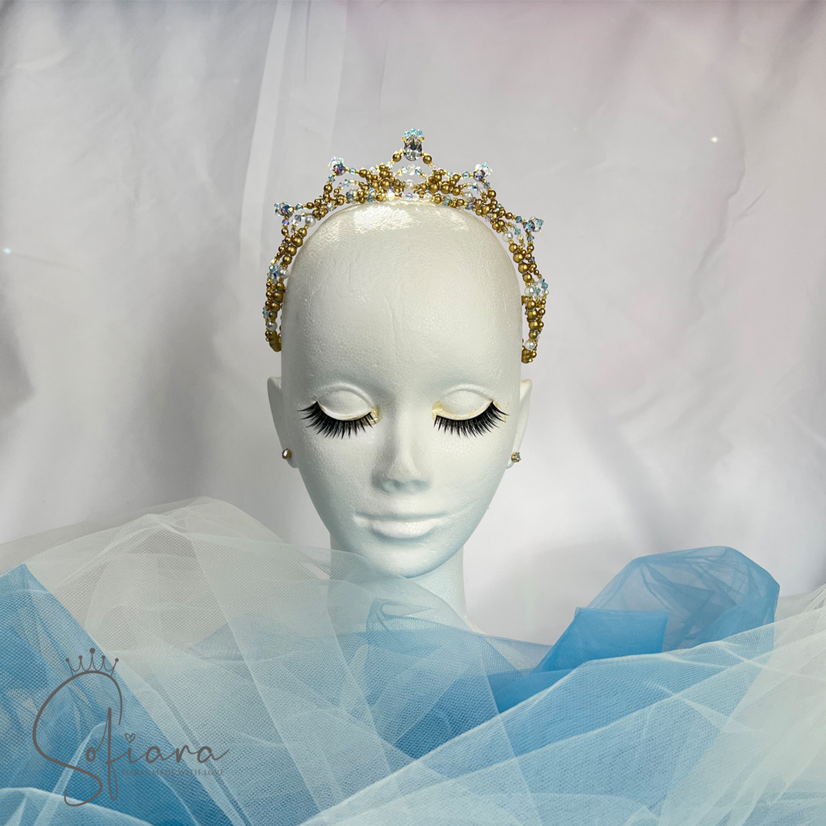 light blue tiara - Image 2