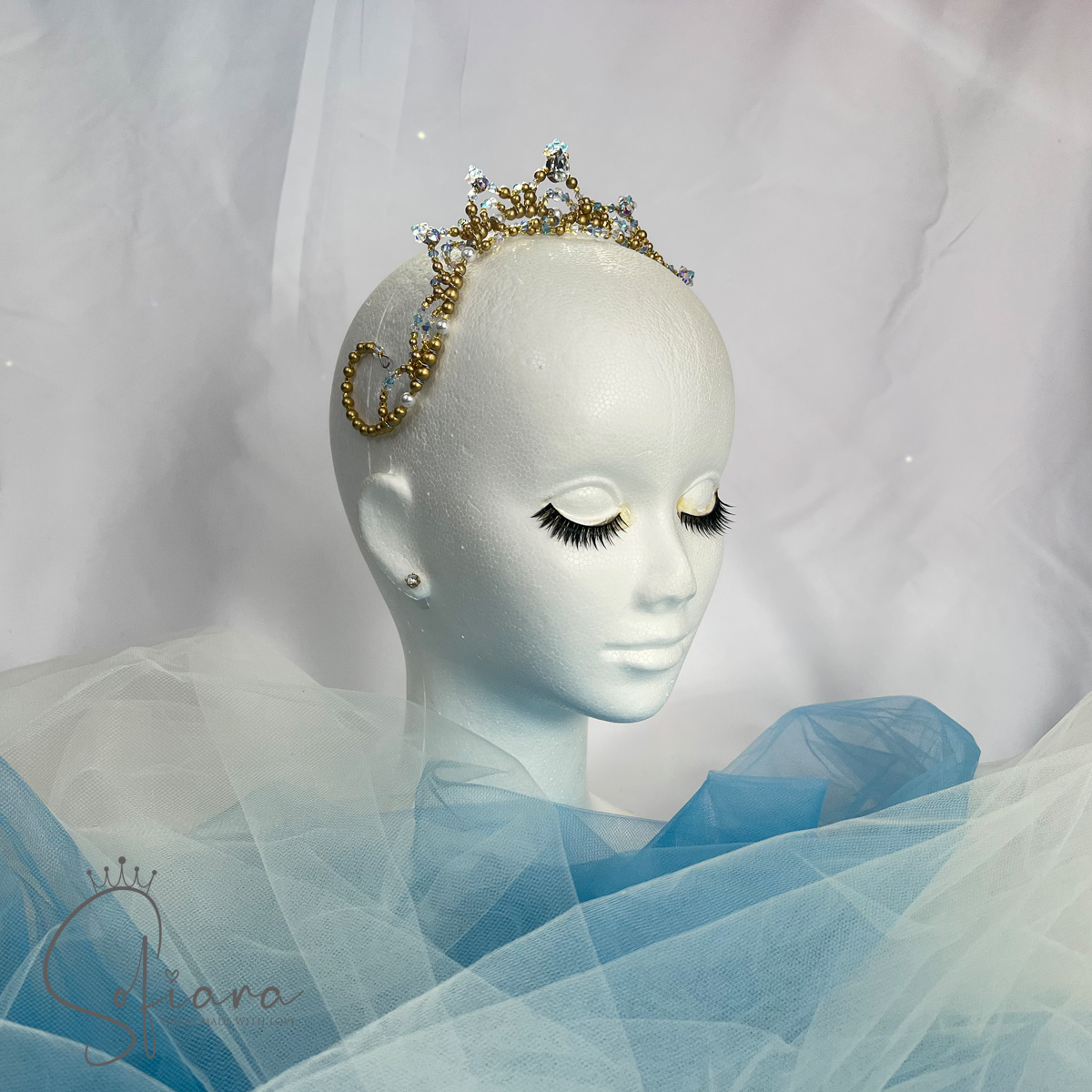 light blue tiara - Image 4