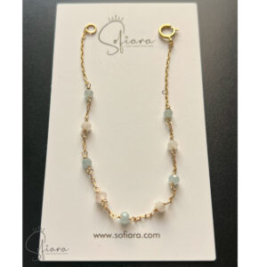Small Aquamarine Bracelet