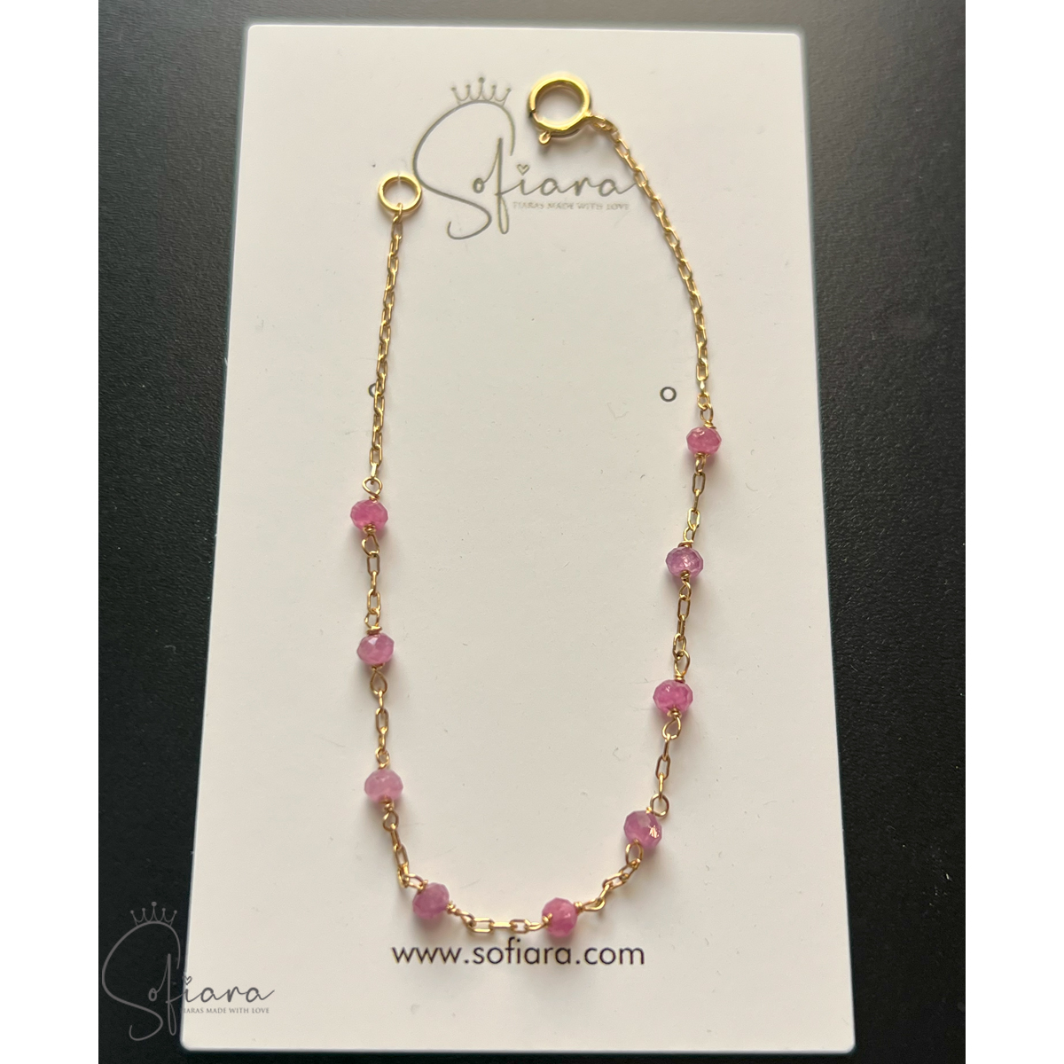 Small Ruby Bracelet