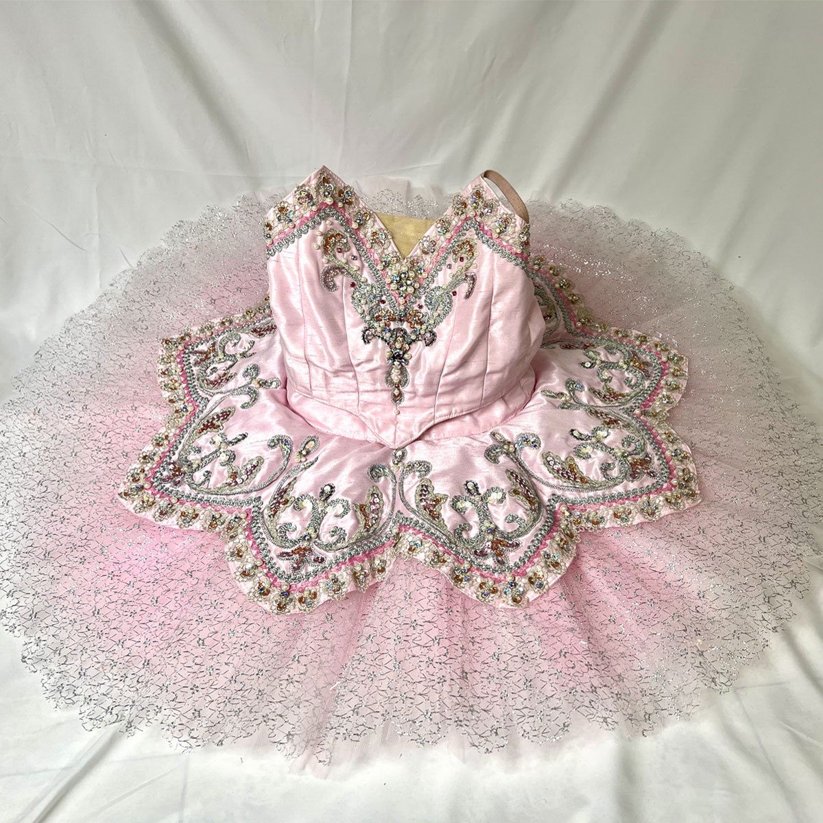 Pink Silver Tutu